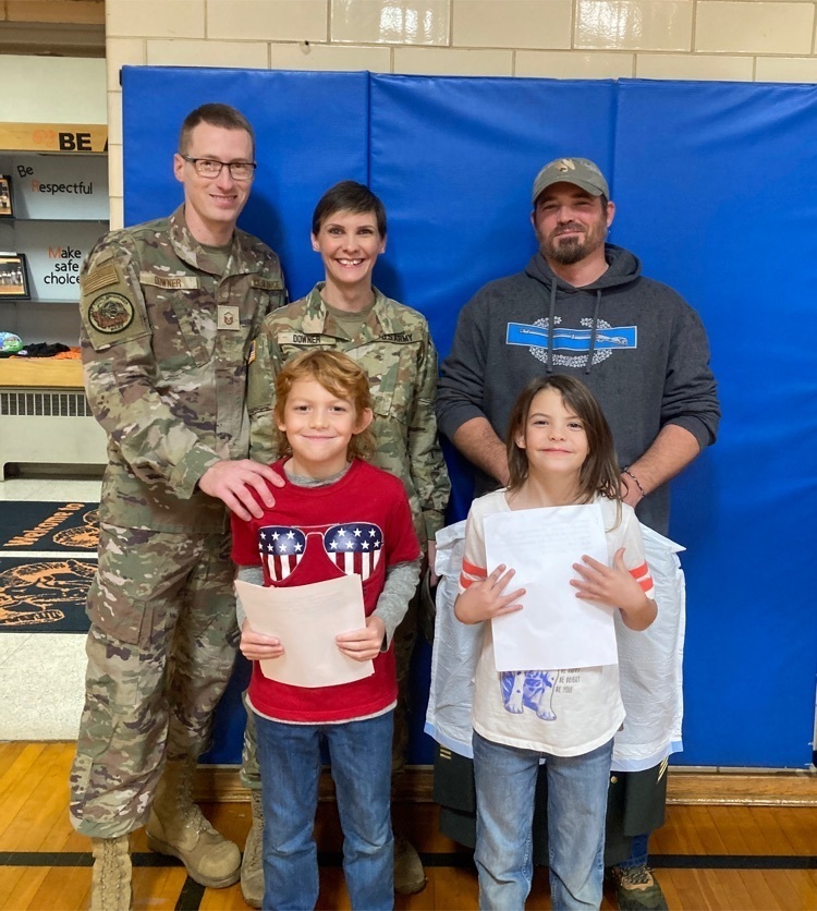 veteran and students