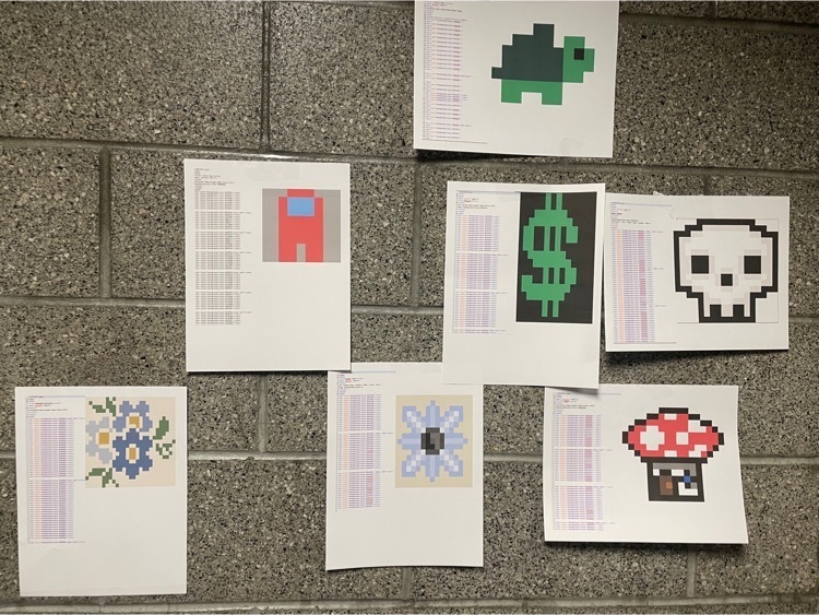 some examples of student projects