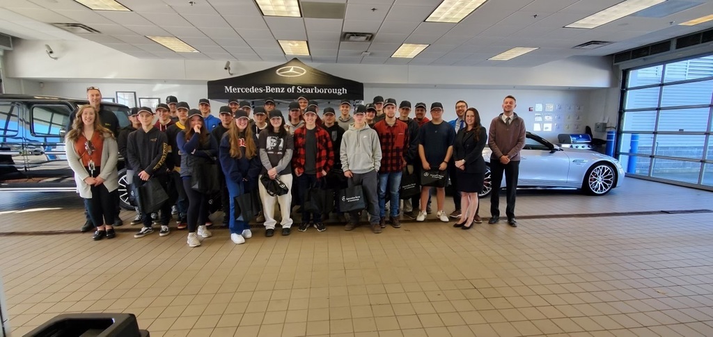 WRVC Auto Tech Crew at Mercedes-Benz Scarboro 