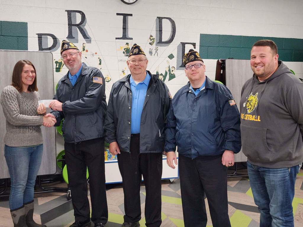 Florence American Legion #211 with Florence Booster Club Representatives