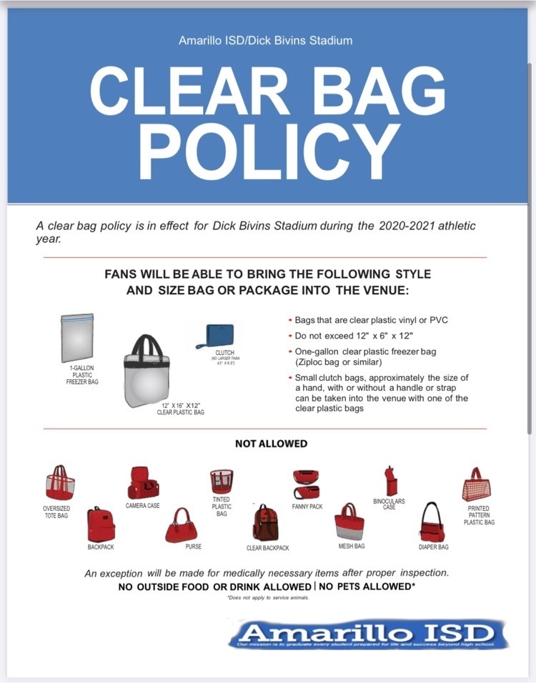 clear bag
