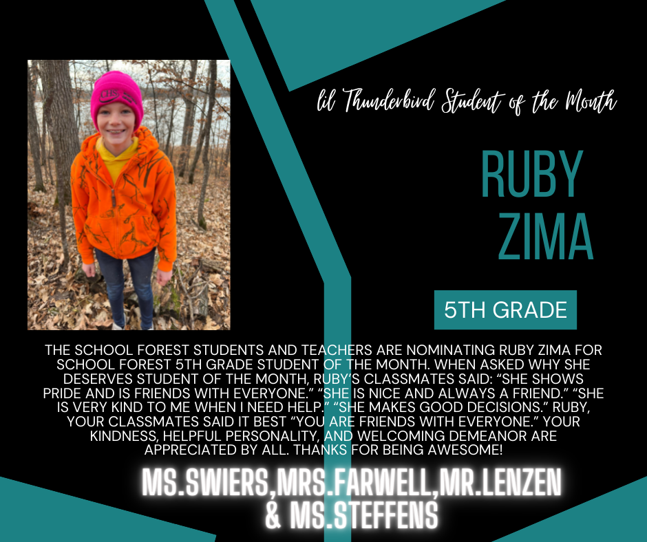 Student of the month