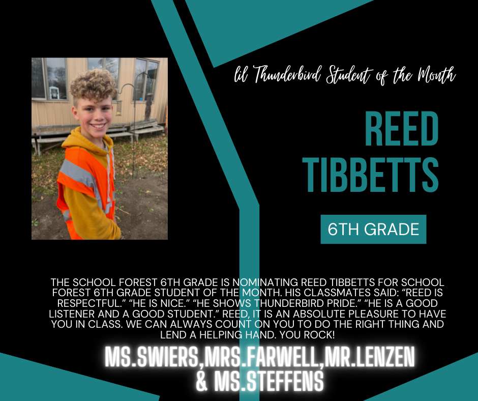 Student of the month