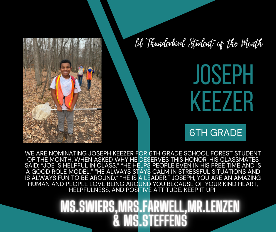 student of the month