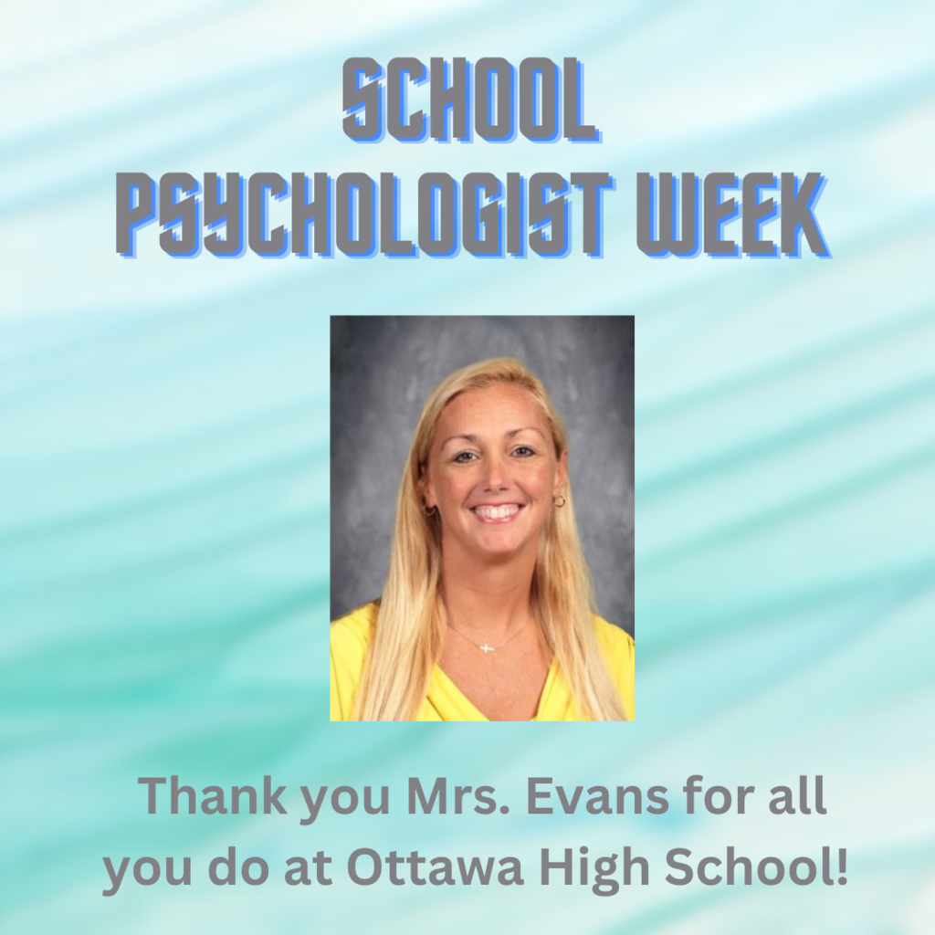 blue background with words and pictures