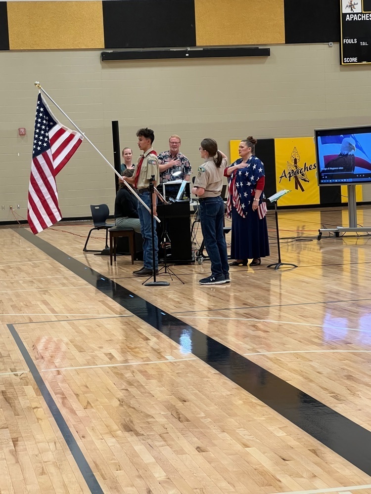 Flag presentation