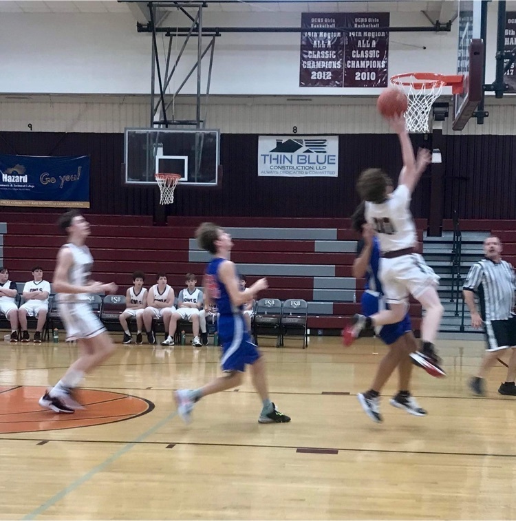 Dalton Sebastian with the layup!