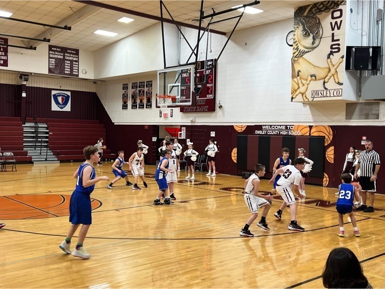 7th Grade playing defense