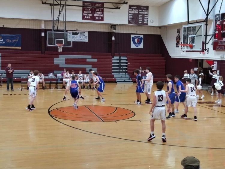 Andrew Terry preparing to attack the basket for 2!