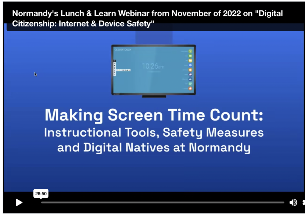 November Lunch & Learn on Digital Citizenship image