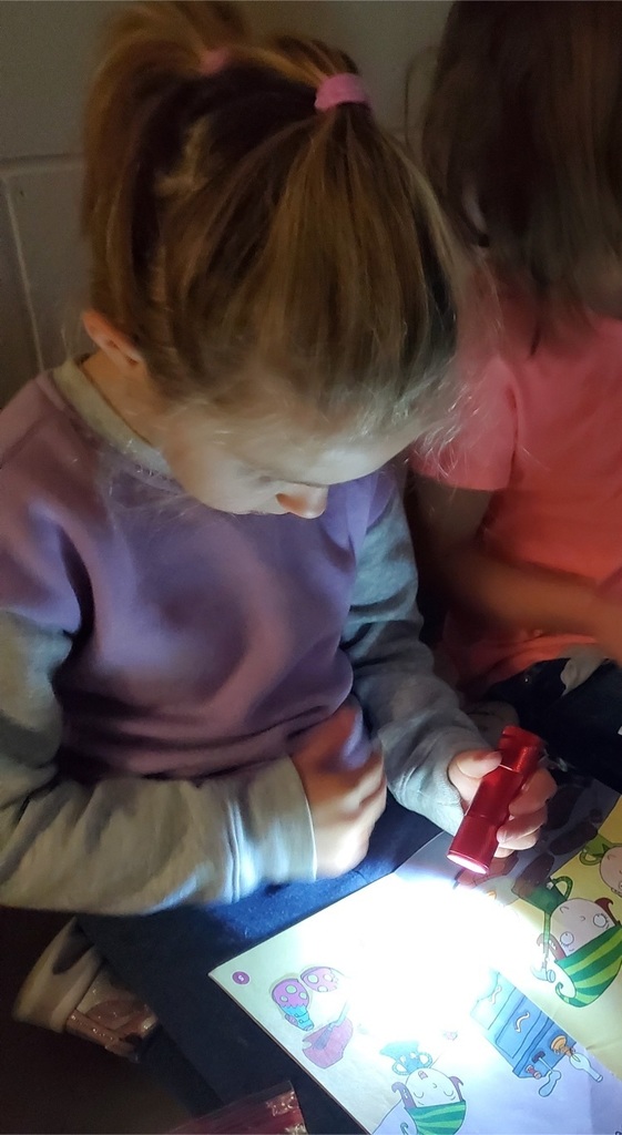 Glow reading