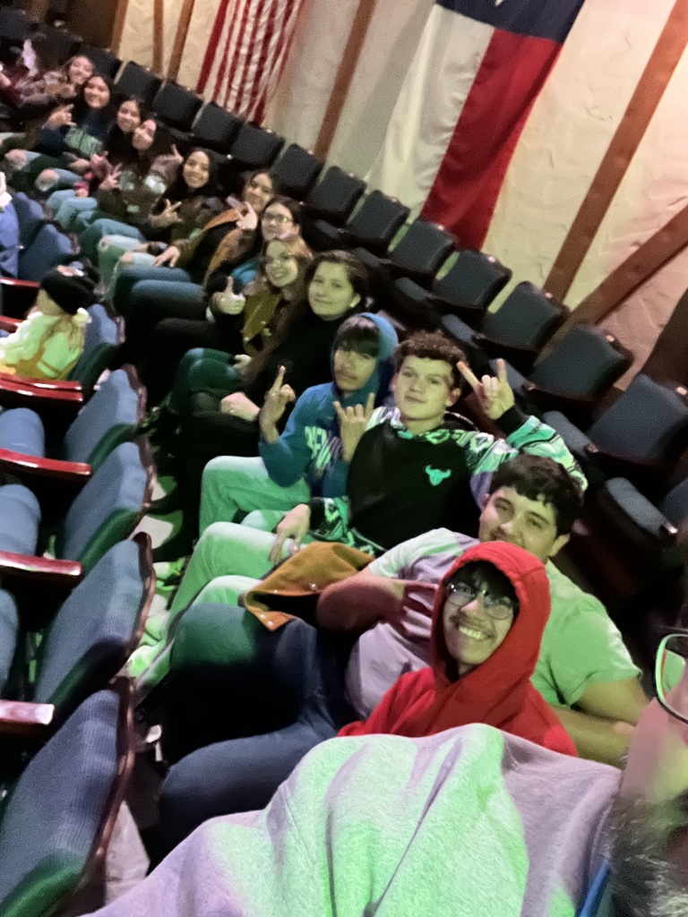 Before the show starts...