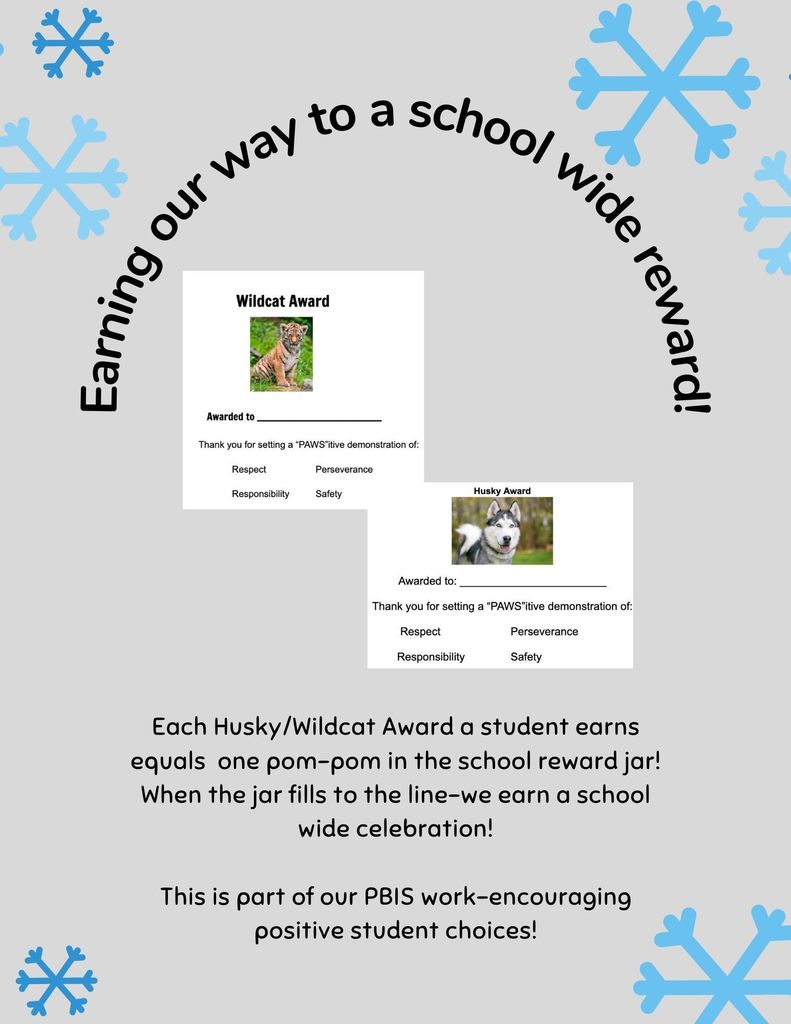 earning school wide reward