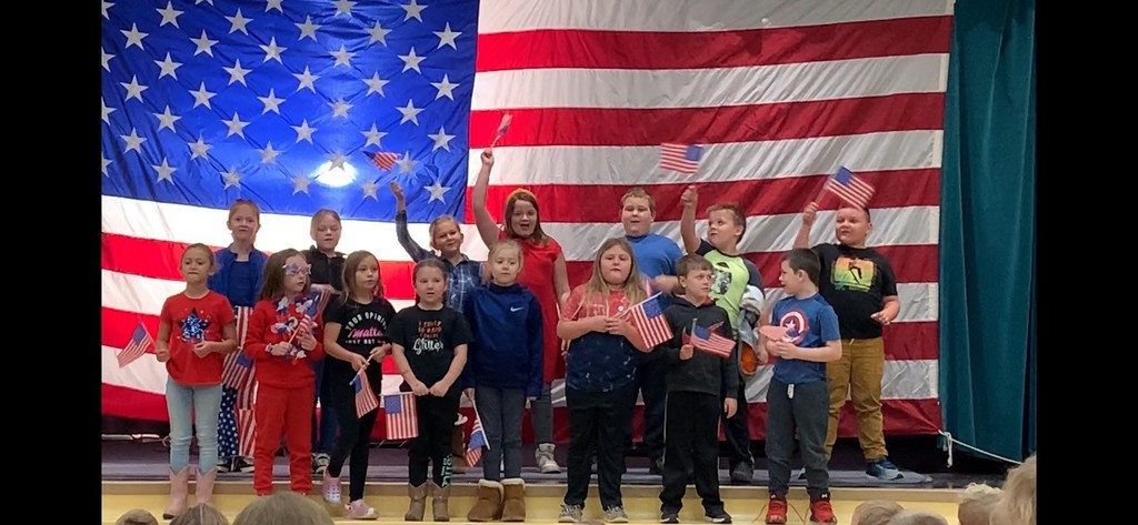 Talcott Students Veterans Day Program