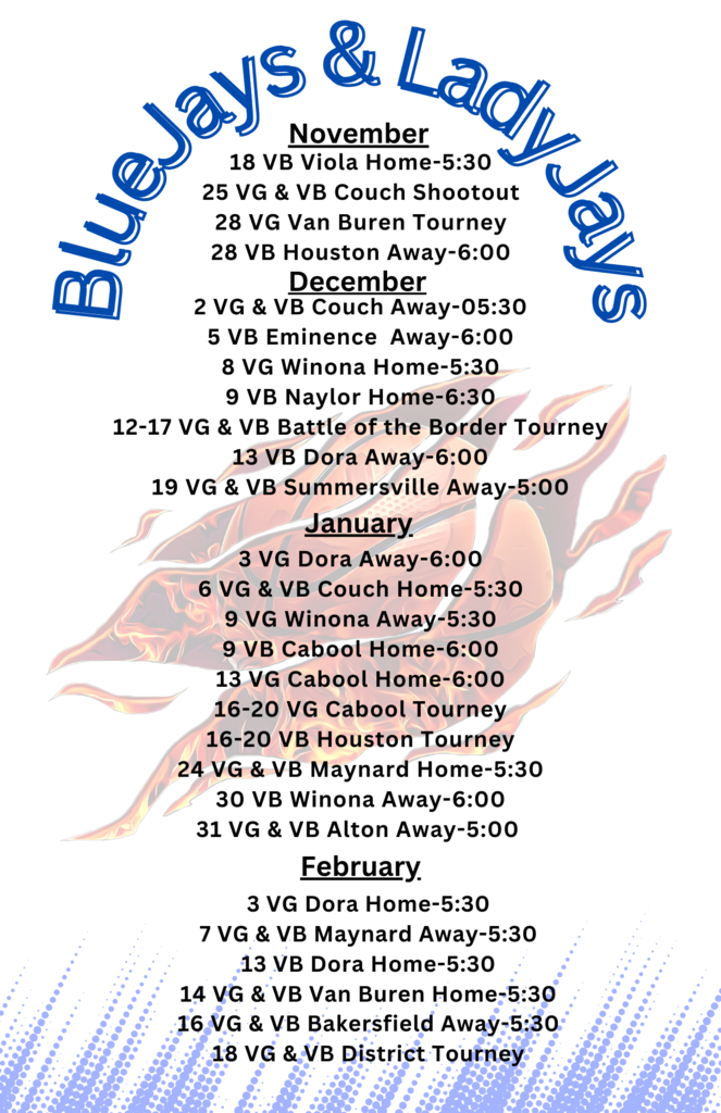 Basketball Schedule 2022-2023: Abigail Lancaster