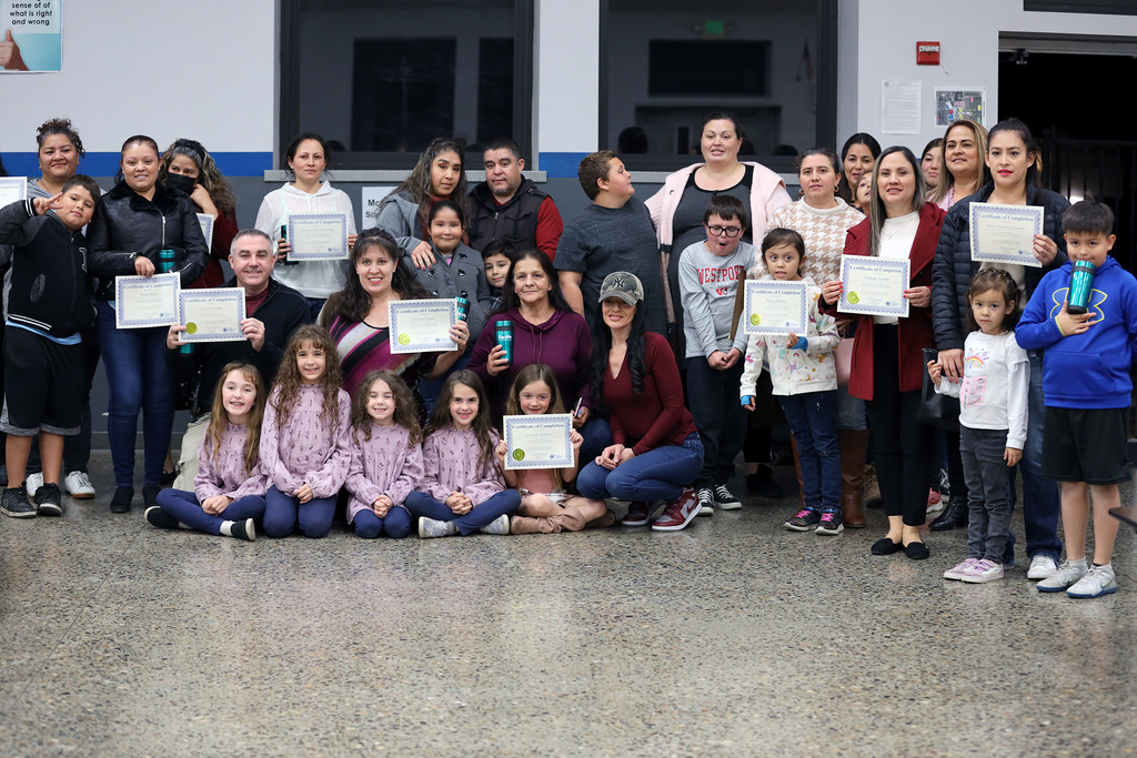 Group photo of FACTOR graduates, Westport