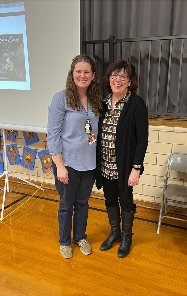 Mrs. Steinman and Michelle Houts