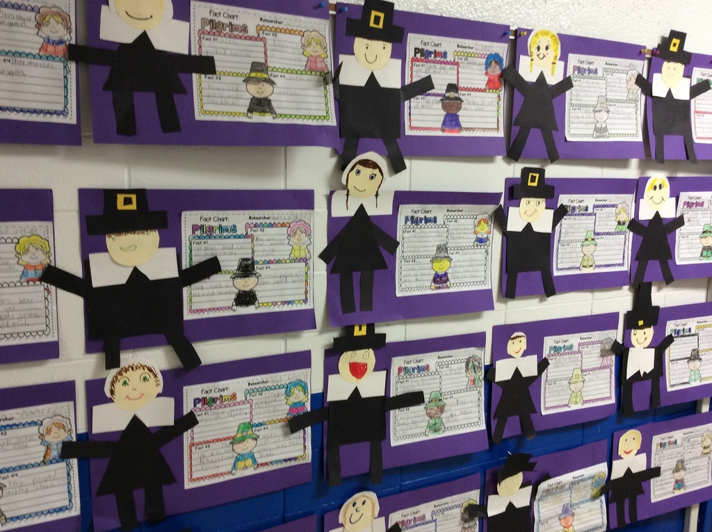 Mrs. McArn's First-grade Pilgrim Project photo