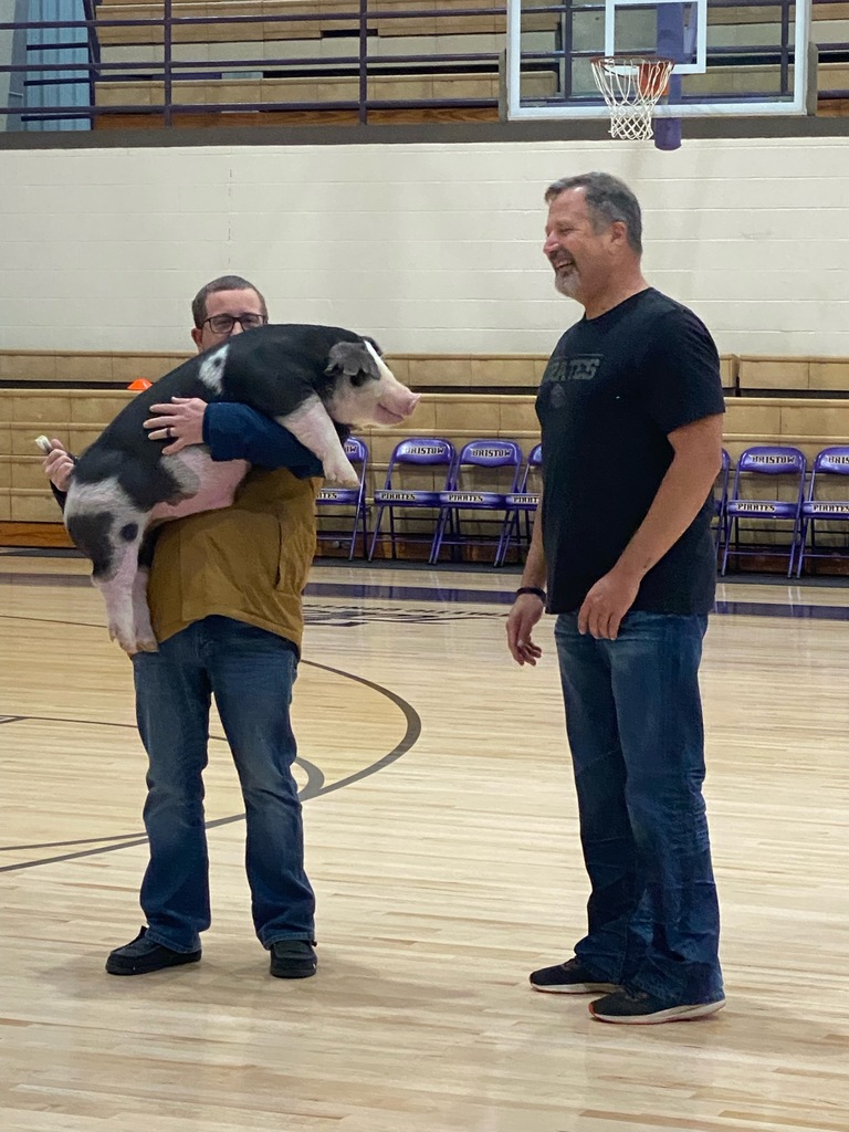 Mr. Bigbey Kissing Pig