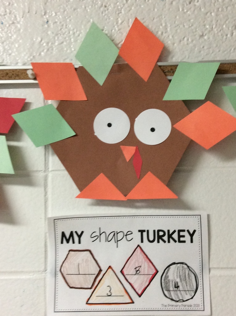 Shiry Kindergarten turkey art