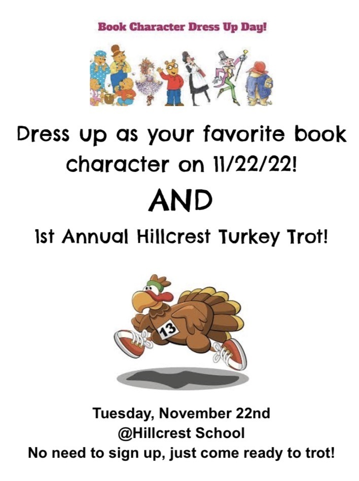 dress up day flyer
