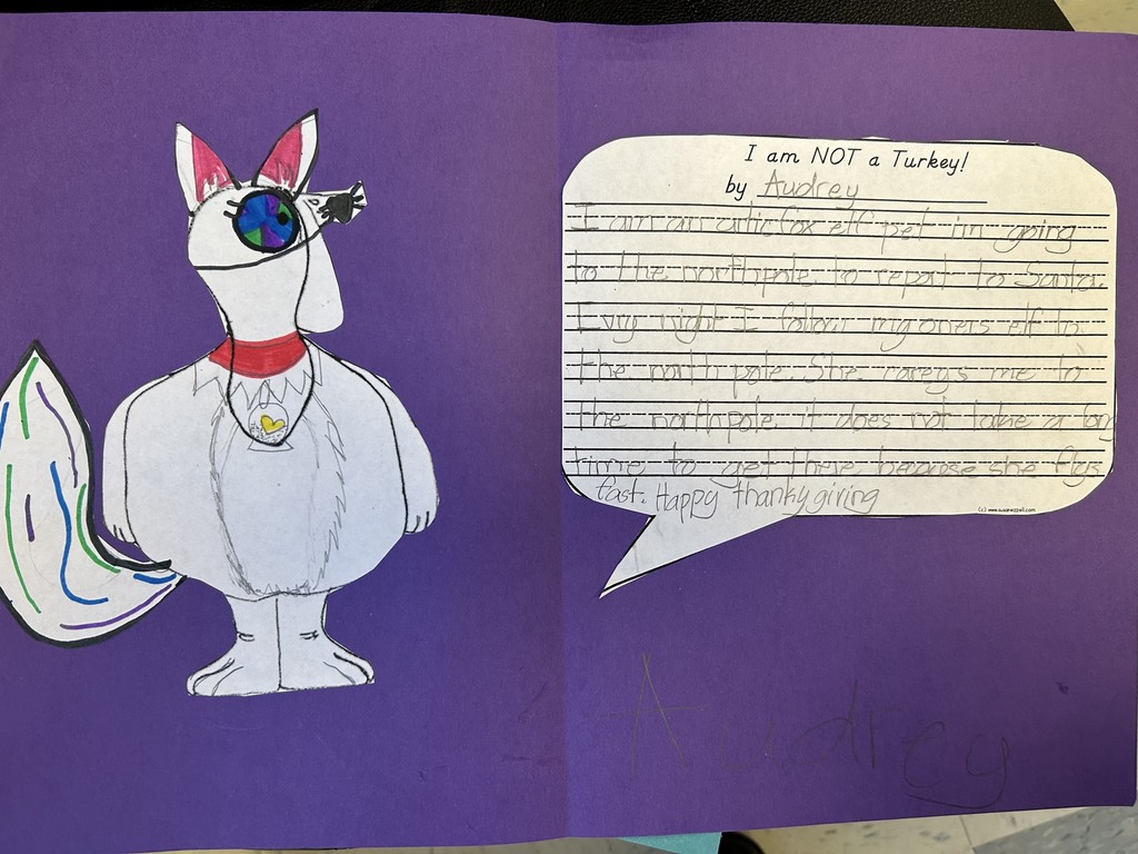 Mrs. Hart's Turkey in Disguise Project photo