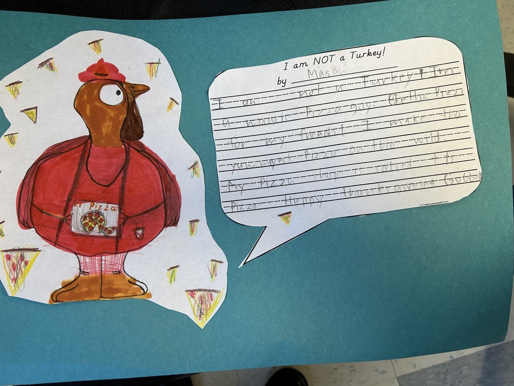 Mrs. Hart's Turkey in Disguise Project photo