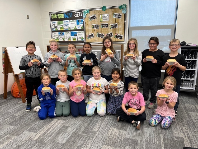 Second Graders are bread bakers!