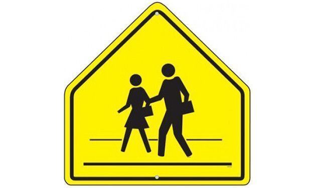 Cross walk sign