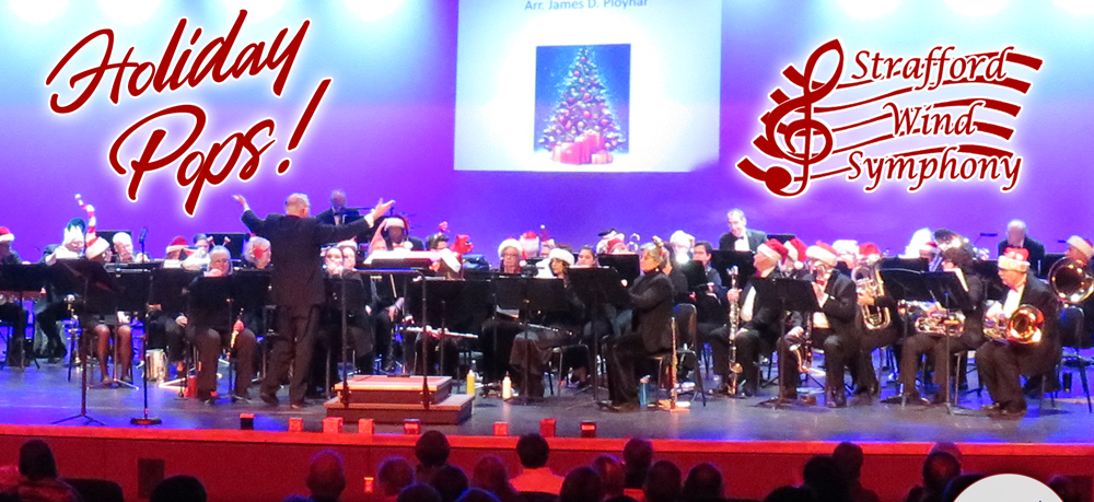Kick off the most wonderful time of the year with the Strafford Wind Symphony at Sanford Performing Arts Center Saturday, December 3rd, at 7 p.m. You’ll feel the wonder of the season with this sparking parade of favorite holiday songs the whole family will love. This performance will mark the ensemble’s fifth performance at SPAC. Tickets range in price from $10 to $15 for adults, with discounts for students, seniors and subscribers. Online ticketing is available at this link: www.sanfordpac.org