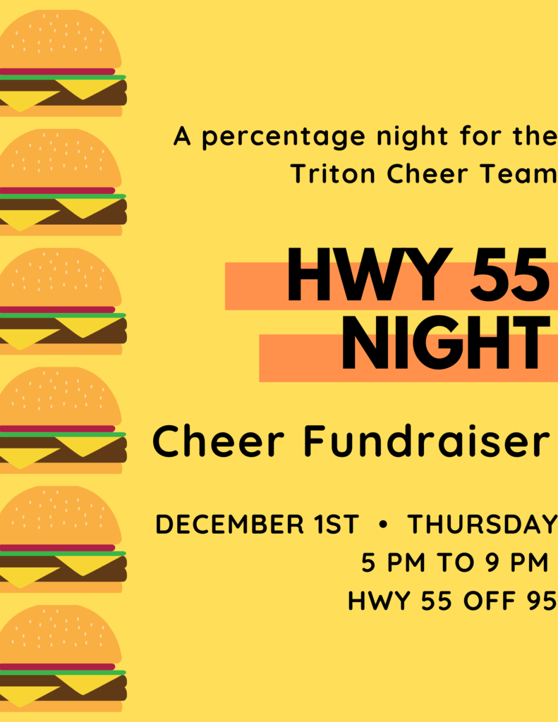 Cheer Fundraiser 12/01 @ HWY 55 near I95