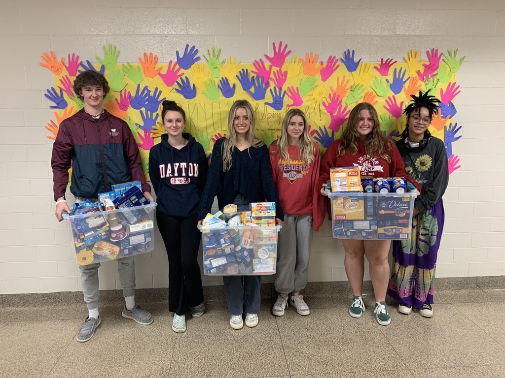 Key Club Thanksgiving food drive