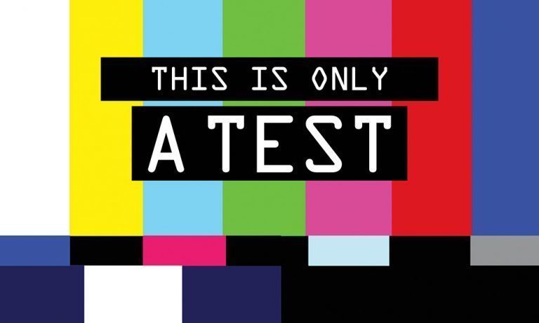 This is a test.