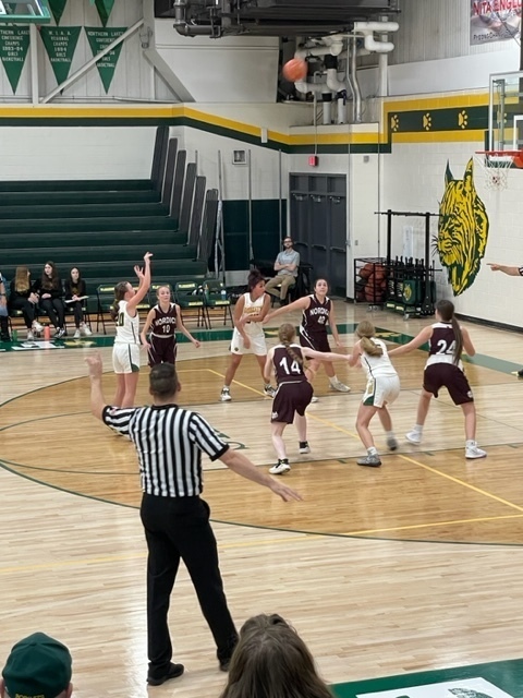 JV girls basketball