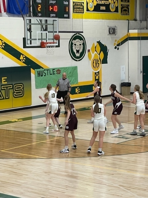 JV girls basketball