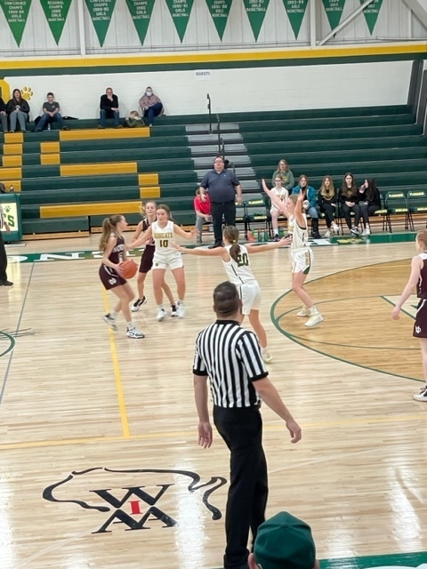 JV girls basketball