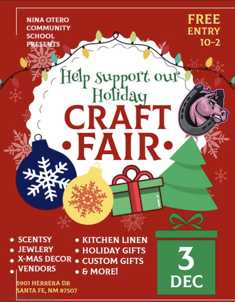 Nina Otero Arts and Crafts Fair 2022 flyer