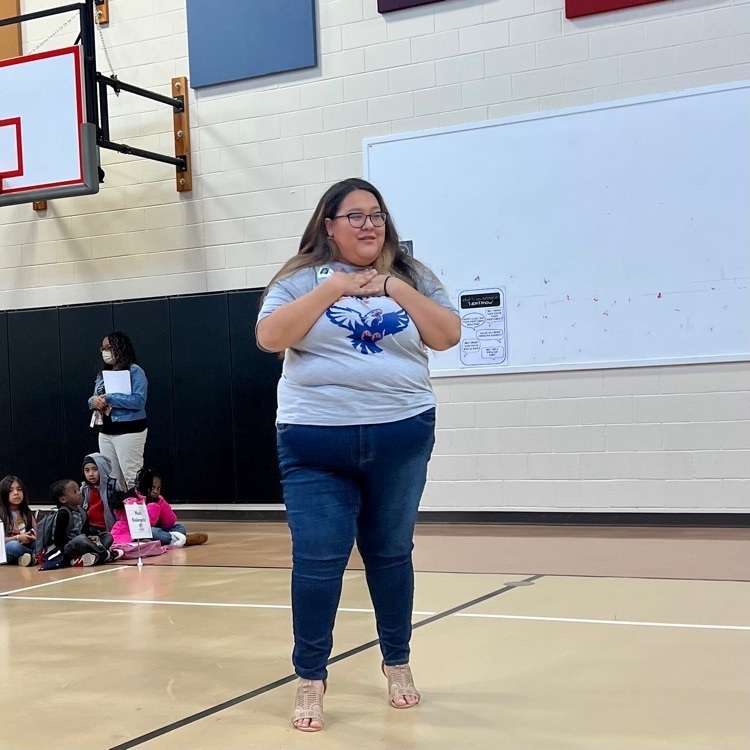 AVID Elementary College Week continues at Jones. πToday is Hats Off to College! πWe also had Eliza from UT Tyler come share about her college and her path to becoming a teacher!