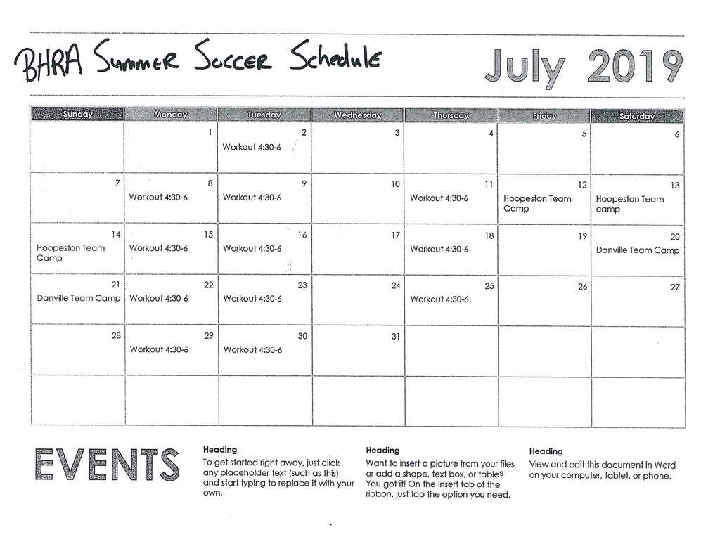 Soccer Summer