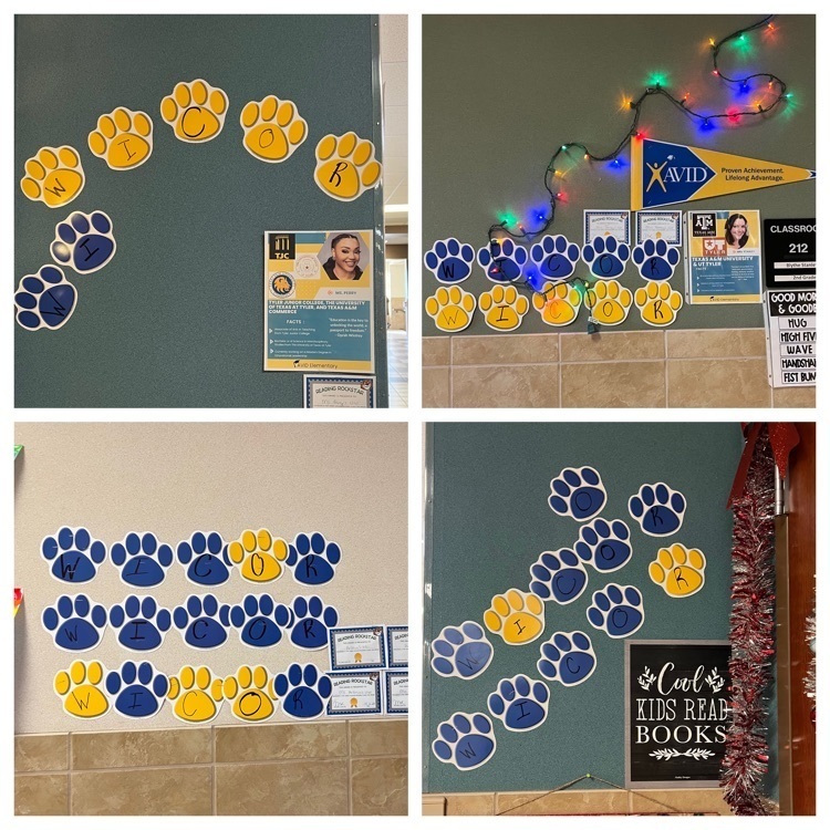 Itβs AVID WICOR Wednesday! Here are some of our classes who earned letters this week! ππ