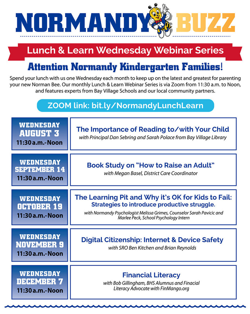 Normandy Lunch and Learn Flyer