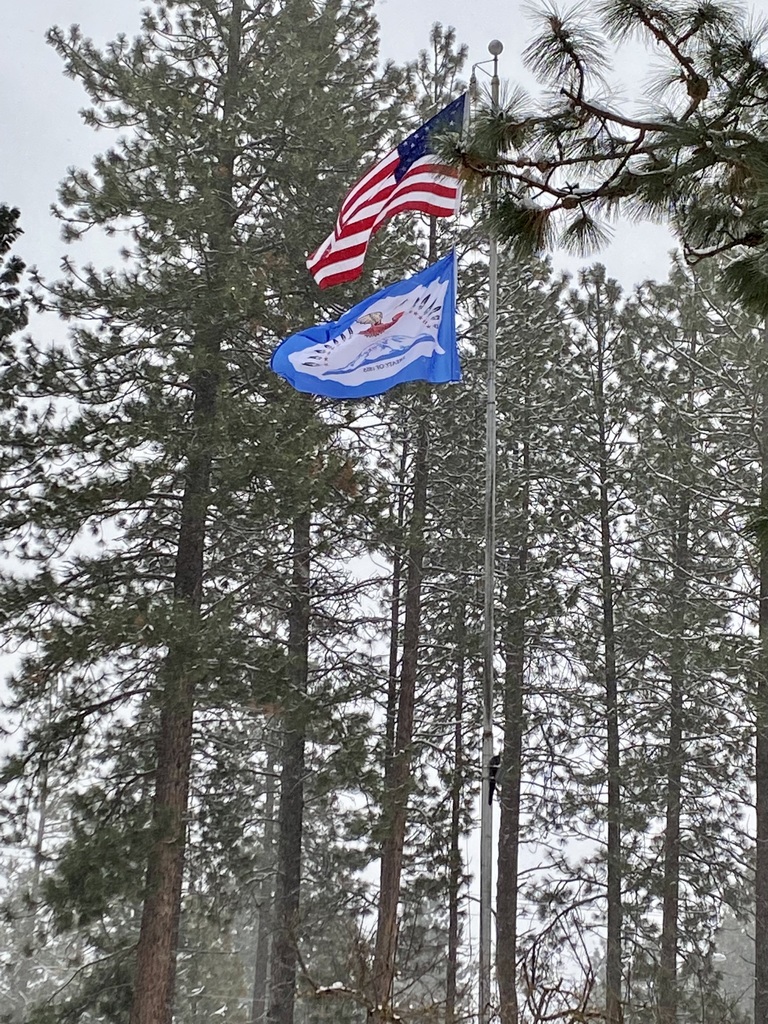 Yakama Nation Flag at CERHS