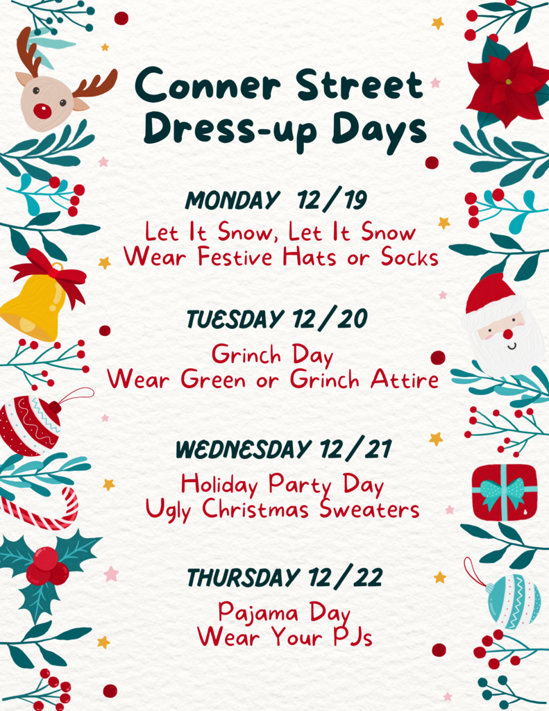 Holiday Dress-up Days