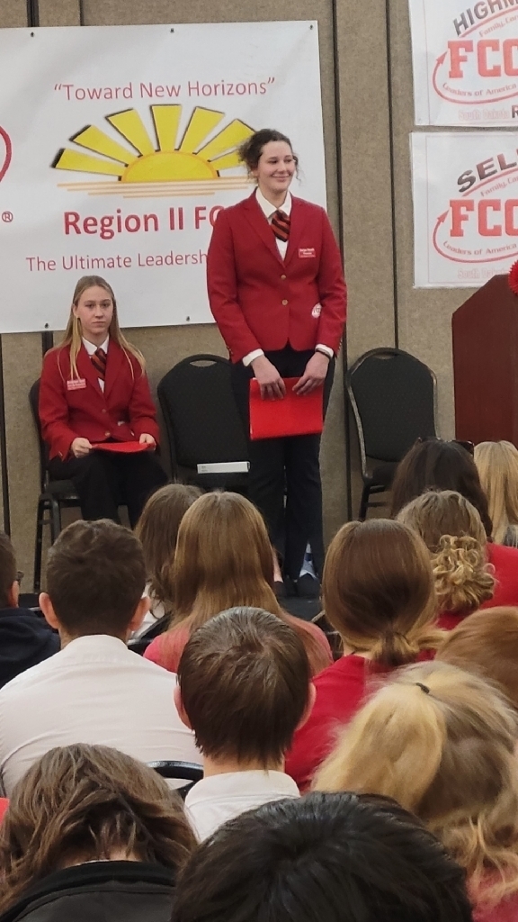 Saige Heath - Region Treasurer 