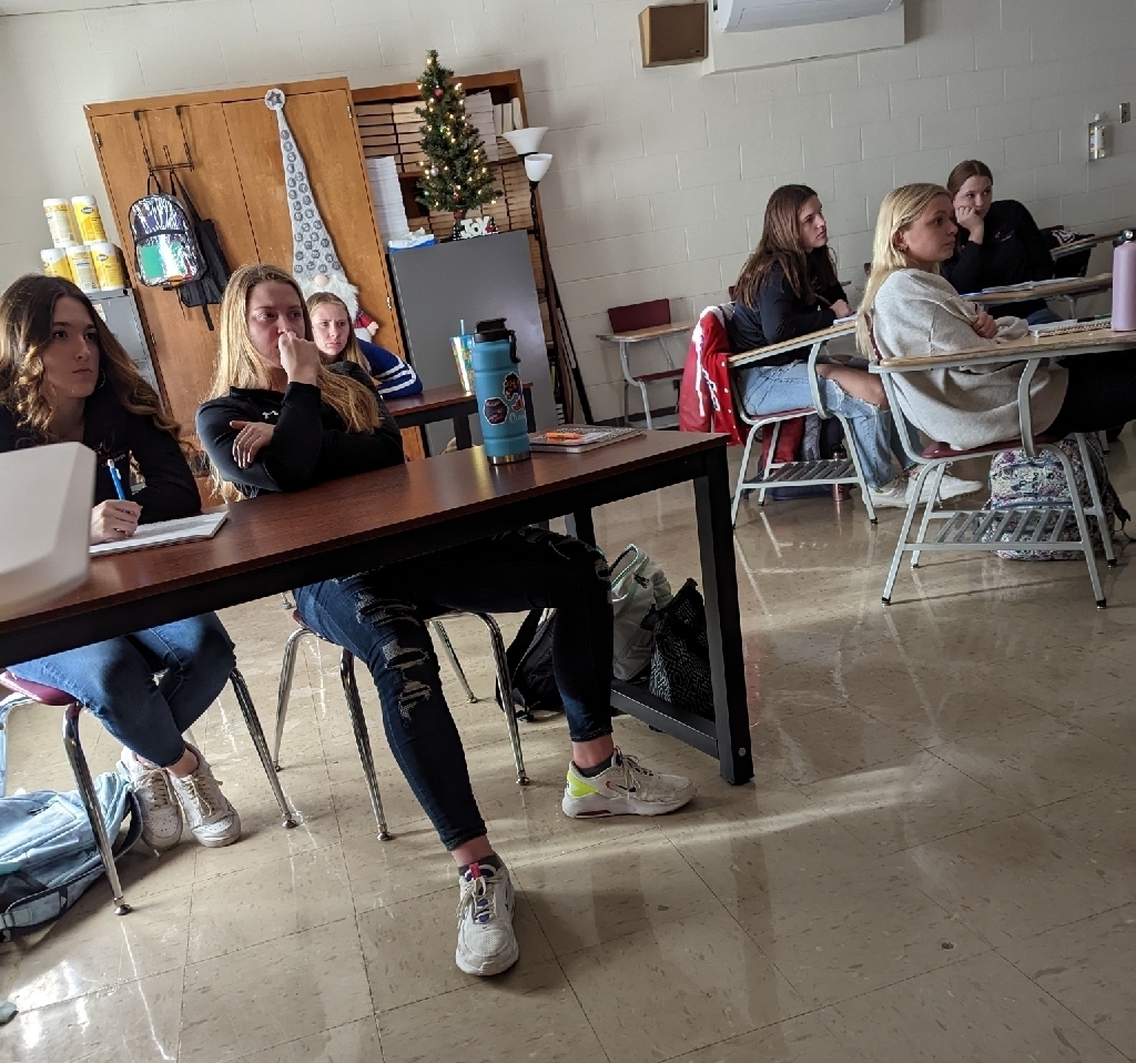 Viewing the final scene of Hamlet.