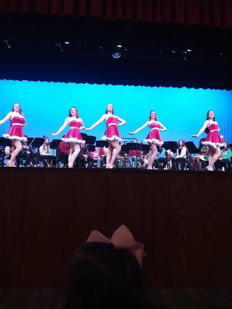 Dancers performing on stage