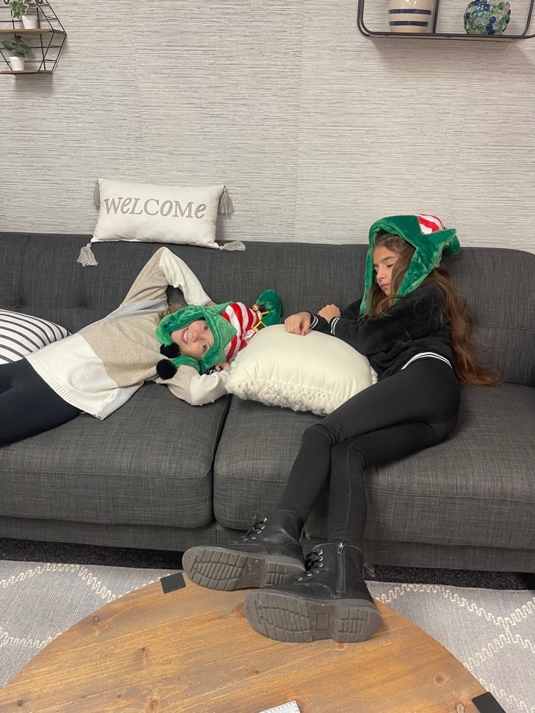 elves taking a break 