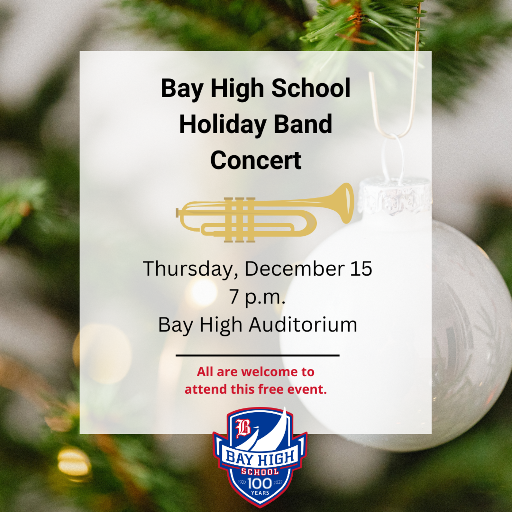 BHS Holiday Band Concert 2022
