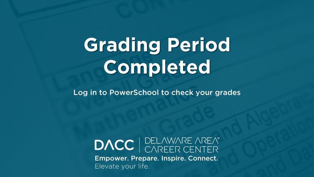 End of grading period