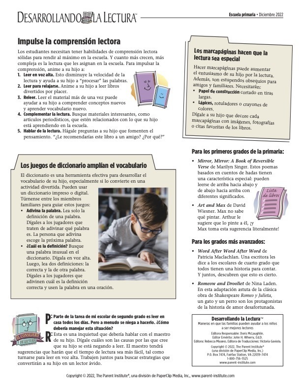 Building Readers Newsletter